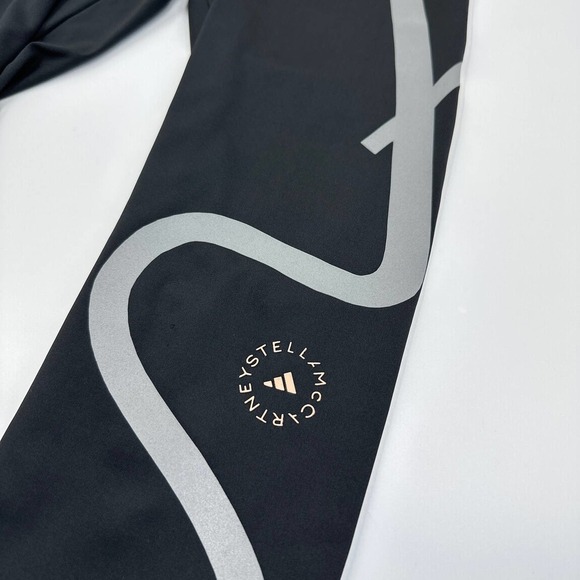 Adidas Stella McCartney Truepace Heat.Rdy 3/4 Running Tights Black Size XS - Picture 6 of 11